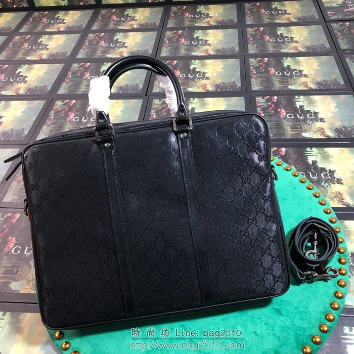 GUCCI 古馳男包 新款 201480 克水晶 男士手提包 Gucci公事包